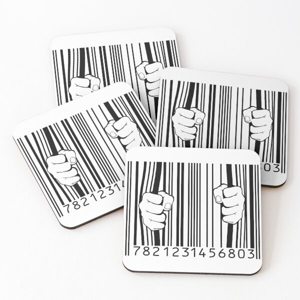 Item preview, Barcode, trapped, captured by consumerism  designed and sold by DariusZD.