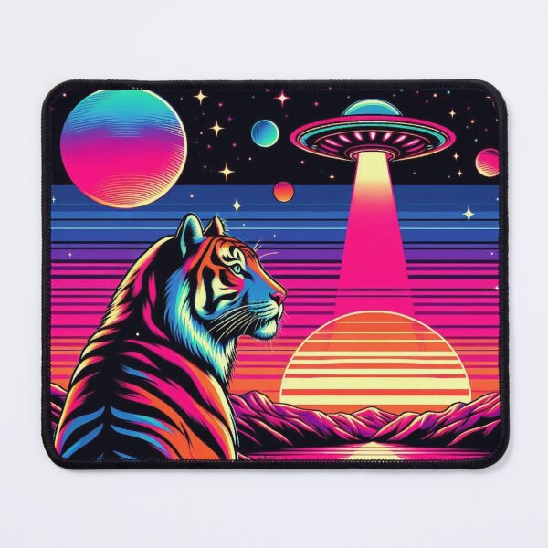 Item preview, Tiger and ufo designed and sold by Dogandesighn.