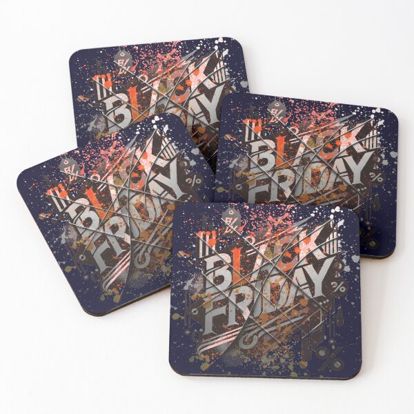 Item preview, black friday text art designed and sold by  Mudikeys.
