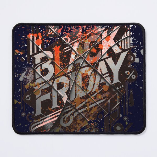 Item preview, black friday text art designed and sold by  Mudikeys.