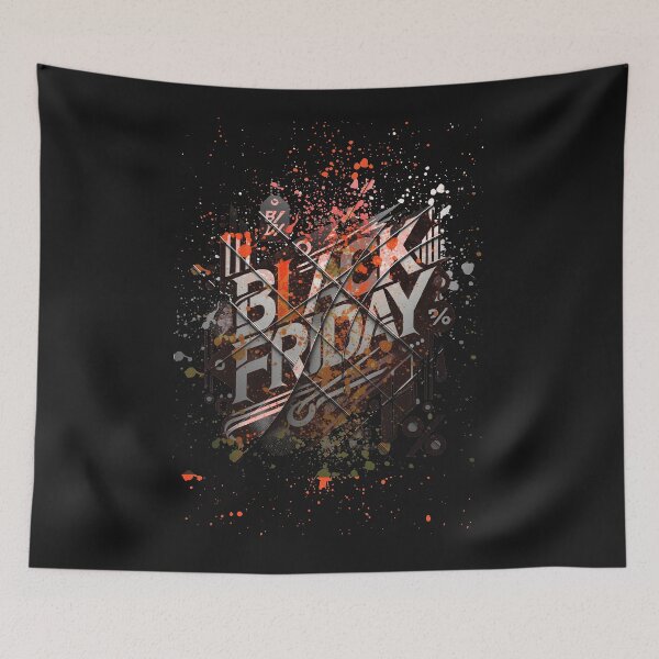 Item preview, black friday text art designed and sold by  Mudikeys.
