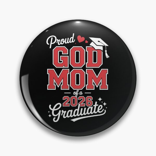 Item preview, Proud Godmom Of A Class Of 2026 Graduate Senior  designed and sold by AnixieArtFun.