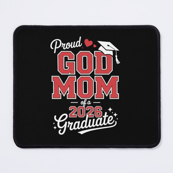 Item preview, Proud Godmom Of A Class Of 2026 Graduate Senior  designed and sold by AnixieArtFun.