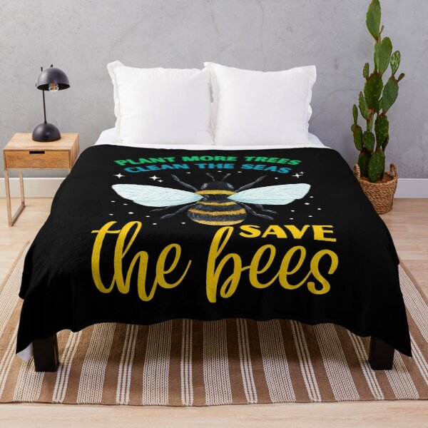 Item preview, Plant More Trees Clean The Seas Save the Bees Beekeeper Earth Day Environmentalist Beekeeping Gift designed and sold by MouDantArts.