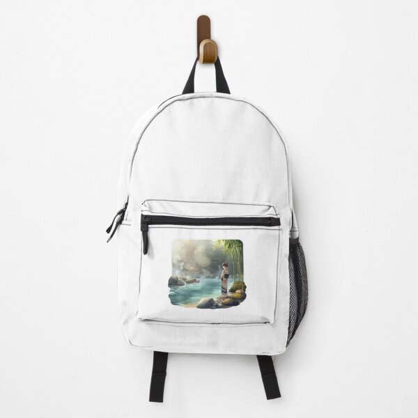Item preview, Spirit of Japan – Geisha and the Mountain Japan Onsen designed and sold by AndrewYoko.