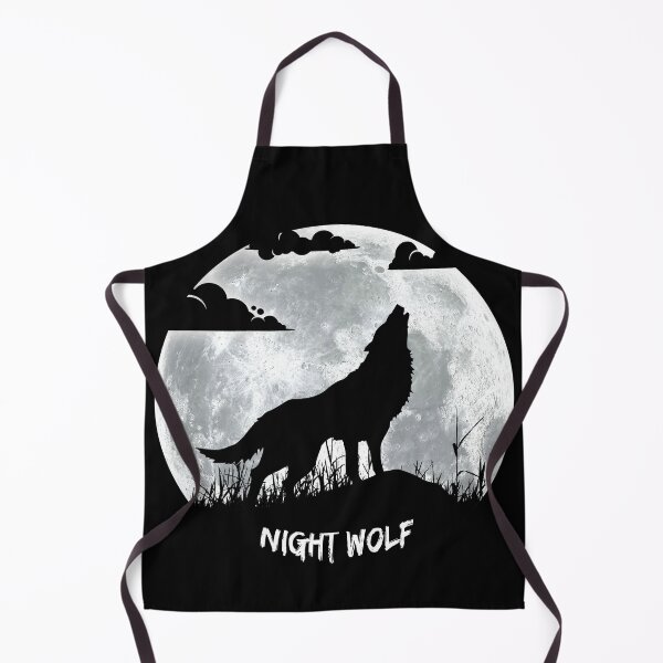 Item preview, Wolf on the background of the moon, night wolf designed and sold by DariusZD.