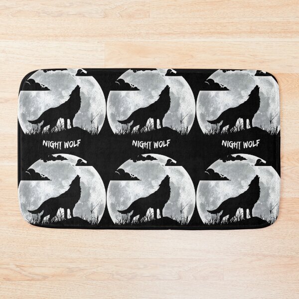 Item preview, Wolf on the background of the moon, night wolf designed and sold by DariusZD.