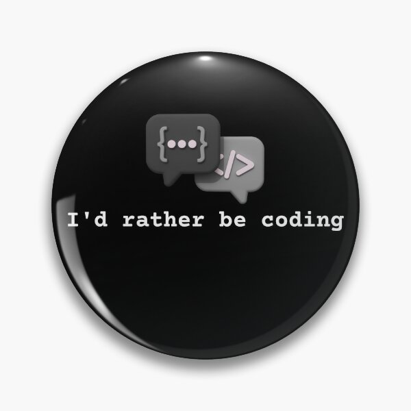 Aperçu de l'œuvre Je préférerais coder - Cadeau humoristique pour programmeurs et développeurs créée et vendue par TheCuriousPawn.