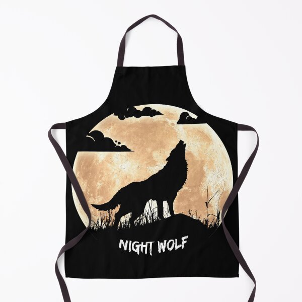 Item preview, Wolf on the background of the moon, night wolf designed and sold by DariusZD.