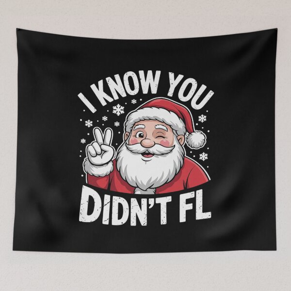 Item preview, Santa I Know You Didn't Floss Dentist Dental Christmas designed and sold by GGrizeldaRivas.