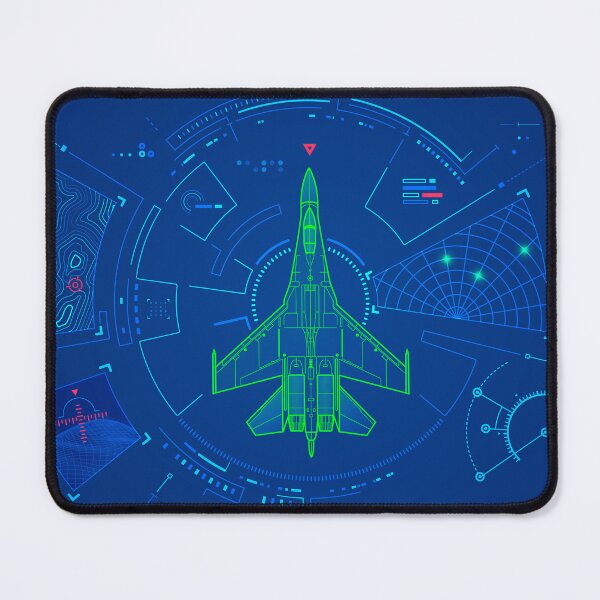Item preview, military technology, graphic of air fighter with futuristic interface designed and sold by NiamLab.