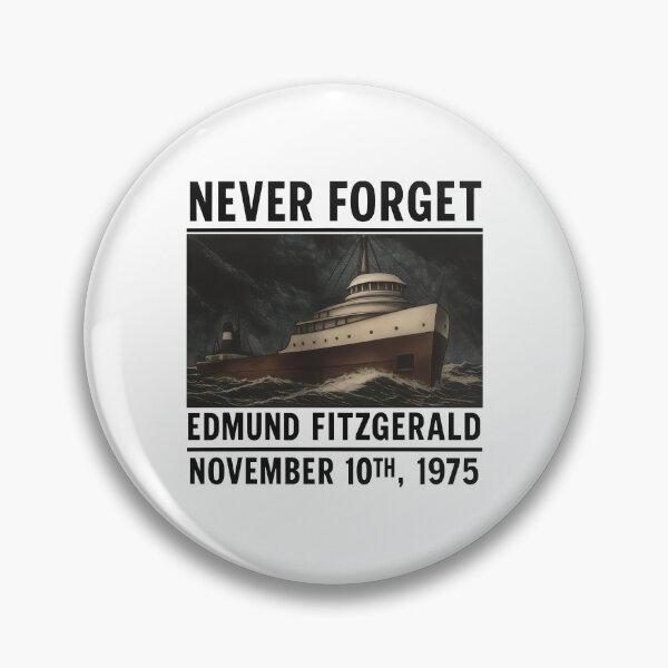 Item preview, Never Forget Edmund Fitzgerald Retro designed and sold by FlowSonic.