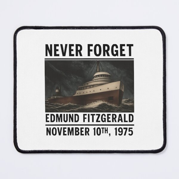 Item preview, Never Forget Edmund Fitzgerald Retro designed and sold by FlowSonic.