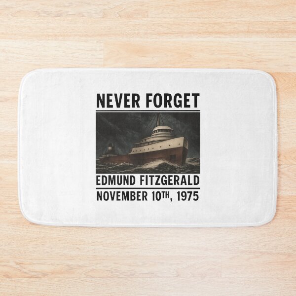Item preview, Never Forget Edmund Fitzgerald Retro designed and sold by FlowSonic.