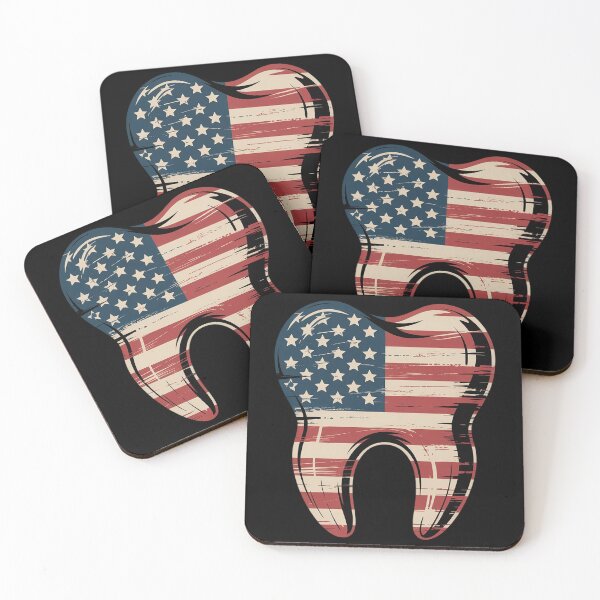 Item preview, 4th of July Dental Dentist Tooth Doctor Usa Flag designed and sold by GGrizeldaRivas.