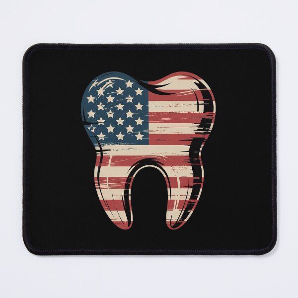 Item preview, 4th of July Dental Dentist Tooth Doctor Usa Flag designed and sold by GGrizeldaRivas.
