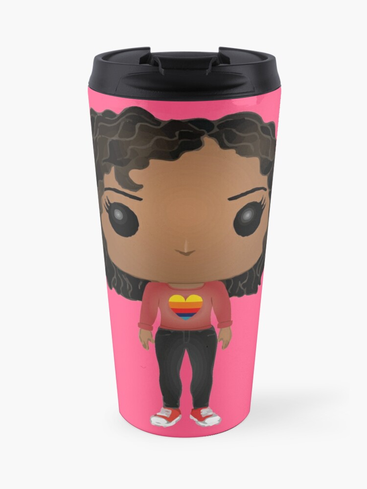 Charlotte Henry Danger Pop Travel Mug By Linneke Redbubble