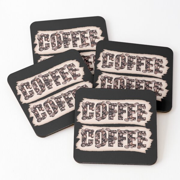 Item preview, Coffee bean inscription designed and sold by DariusZD.