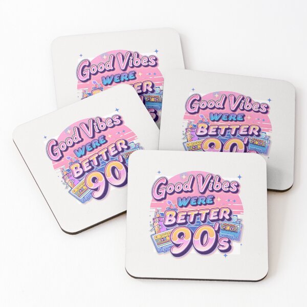 Item preview, Good Vibes Were Better in the 90s designed and sold by FitEnvy.