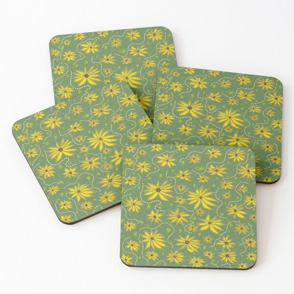Item preview, Flowers on the Green designed and sold by Hannah Hutchison.