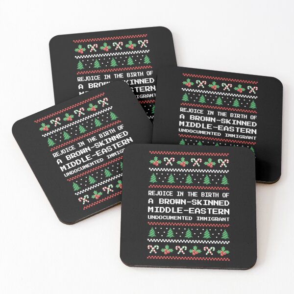 Item preview, Christmas - Rejoice In The Birth Of An Undocumented Immigrant I designed and sold by Lemon Pepper.