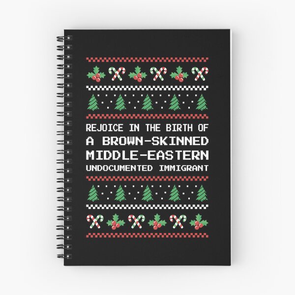 Item preview, Christmas - Rejoice In The Birth Of An Undocumented Immigrant I designed and sold by Lemon Pepper.