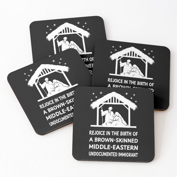 Item preview, Christmas - Rejoice In The Birth Of An Undocumented Immigrant II designed and sold by Lemon Pepper.