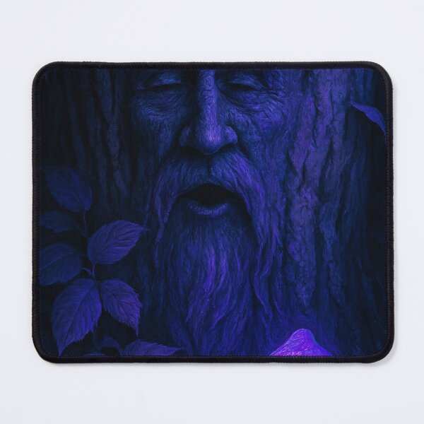 Item preview, The Spirit of the Tree: Whispering Guardian Beneath the Bioluminescent Glow designed and sold by Roland Keates aka Lost Histories .