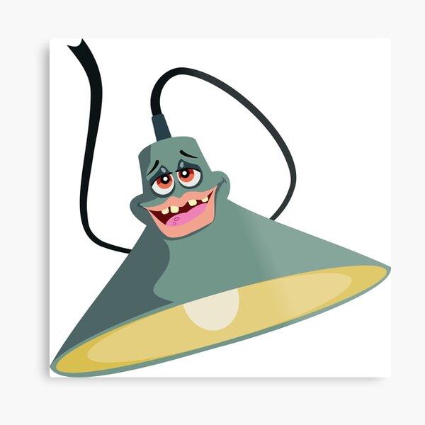 "The Brave Little Toaster Hanging Ceiling Lamp" Metal Print for Sale