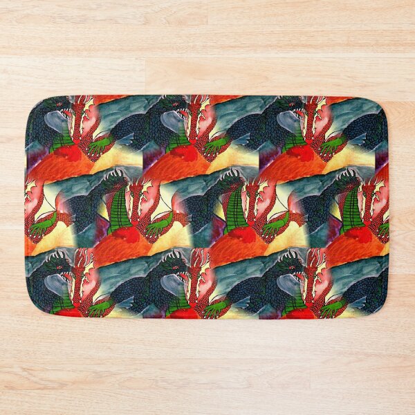 Item preview, Fire and Water Dragon VI designed and sold by Gluecknika.