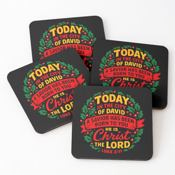 Item preview, Luke 2:11 Today in the city of David a Savior has been born to you designed and sold by plushism.