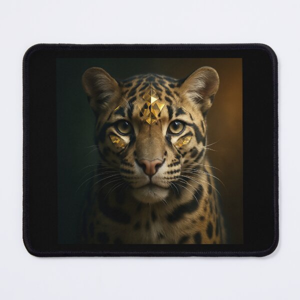 Item preview, Ocelot Majesty – GeoWild Golden Spirit designed and sold by GeoWild Designs.