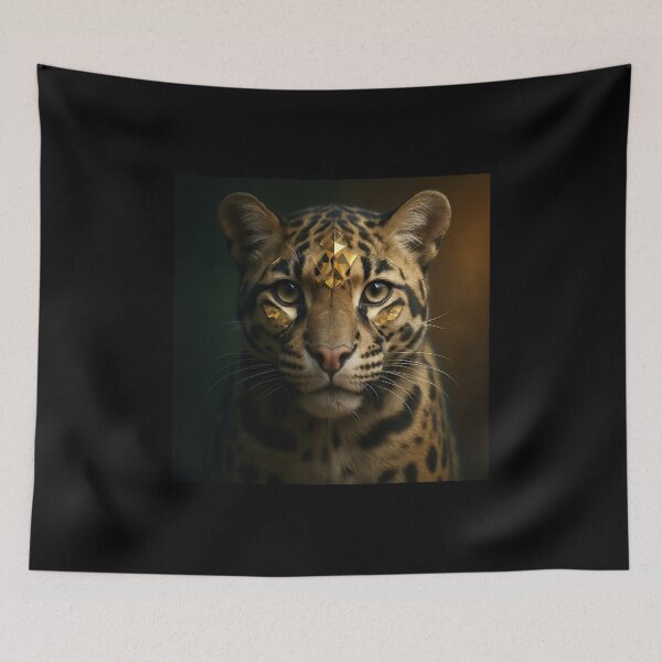 Item preview, Ocelot Majesty – GeoWild Golden Spirit designed and sold by GeoWild Designs.