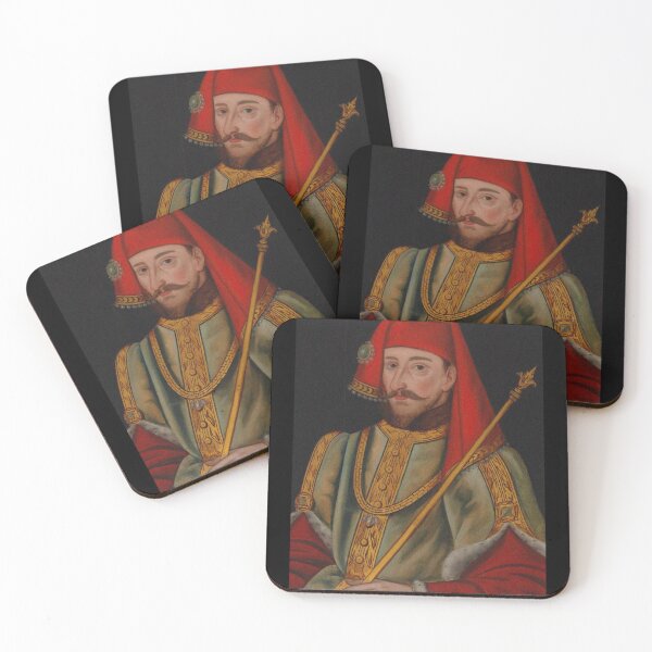 Item preview, Portrait of a Medieval Man in fancy clothing designed and sold by Vintage Designs +.