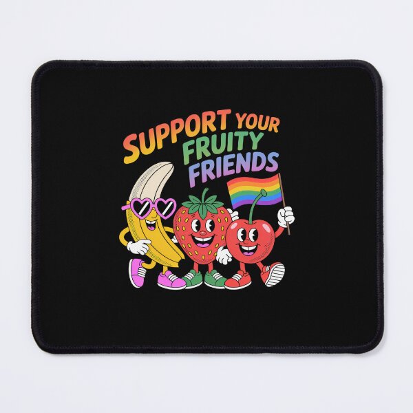 Item preview, Rainbow Color Support Your Fruity Friends Lgbtq designed and sold by AnixieArtFun.