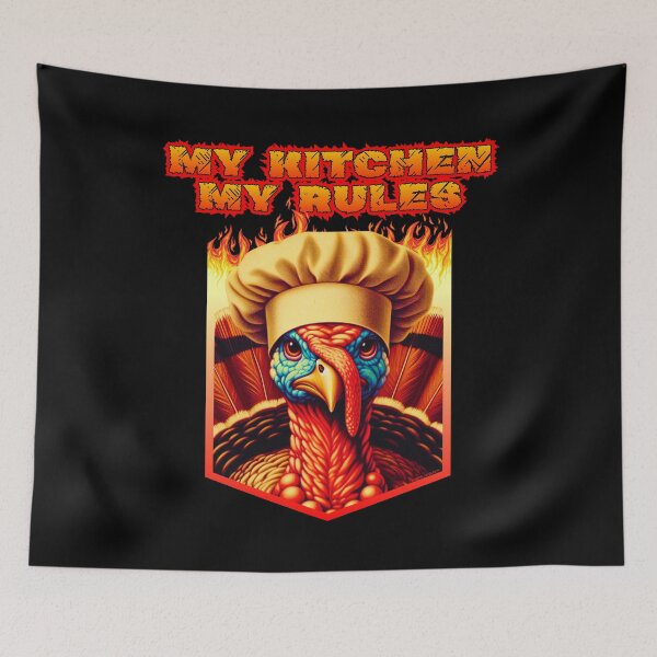 Item preview, My Kitchen My Rules designed and sold by theflandonian.