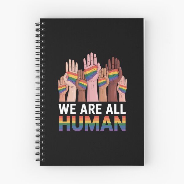 Item preview, Rainbow Lgbt Gay Pride We Are All Human  designed and sold by AnixieArtFun.