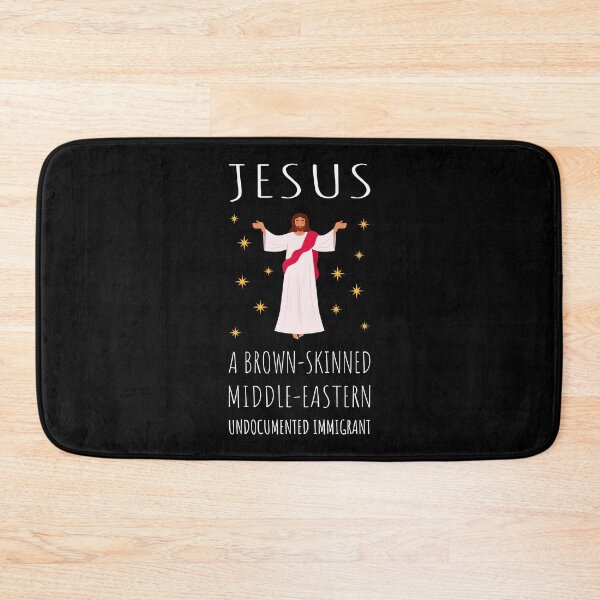 Item preview, Jesus - A Brown-Skinned Middle-Eastern Undocummented Immigrant I designed and sold by Lemon Pepper.