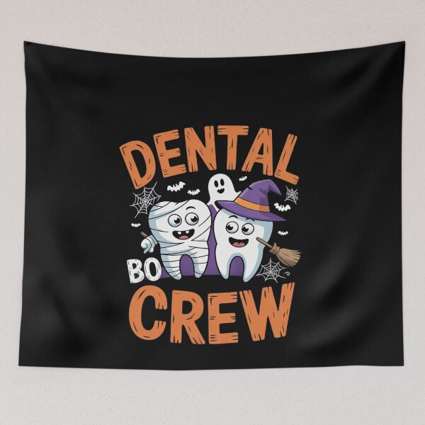 Item preview, Halloween Dental Boo Crew Dentist Costume Teeth Women Men designed and sold by MonsterBuddiess.