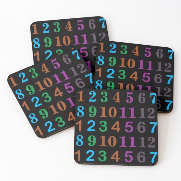 Item preview, Colorful Numbers designed and sold by Nisha Prabhu.