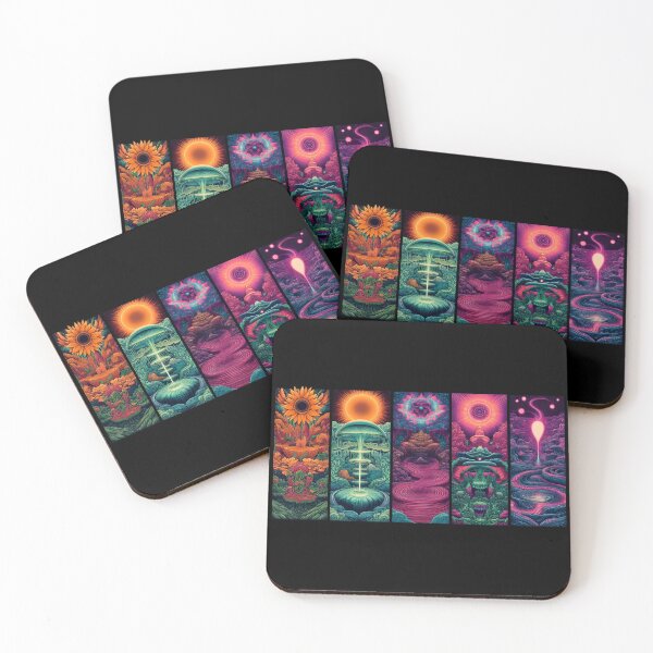 Item preview, 5 Levels of Psychedelic Experience - Shee Digital Art  designed and sold by SheeArtworks.