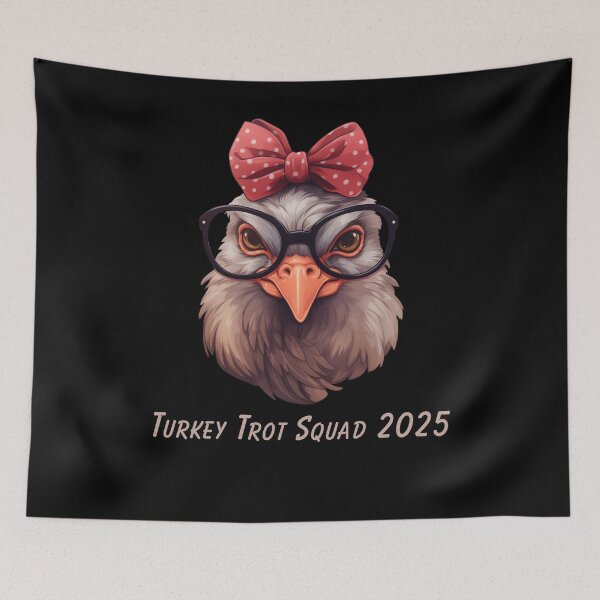 Artikelvorschau, Turkey Trot Team 2025 entworfen und verkauft von WonderMix.