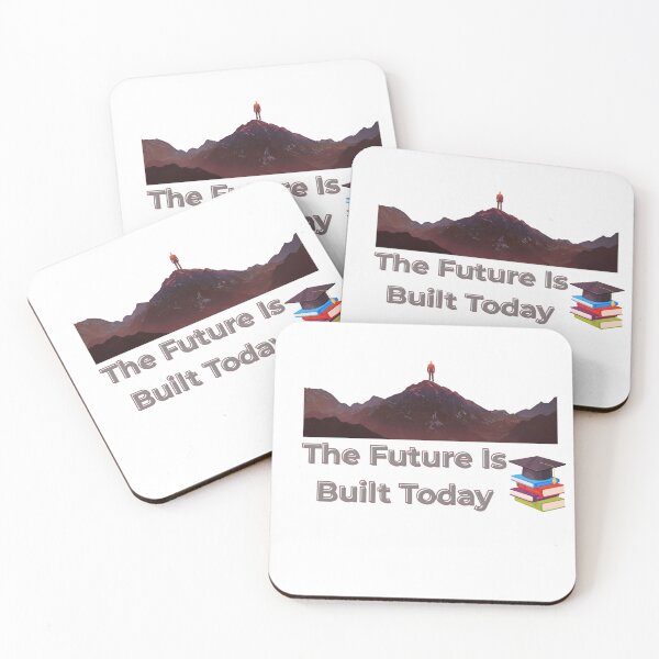 Item preview, The Future Is Built Today – Education & Motivation Design designed and sold by Hayir Design.
