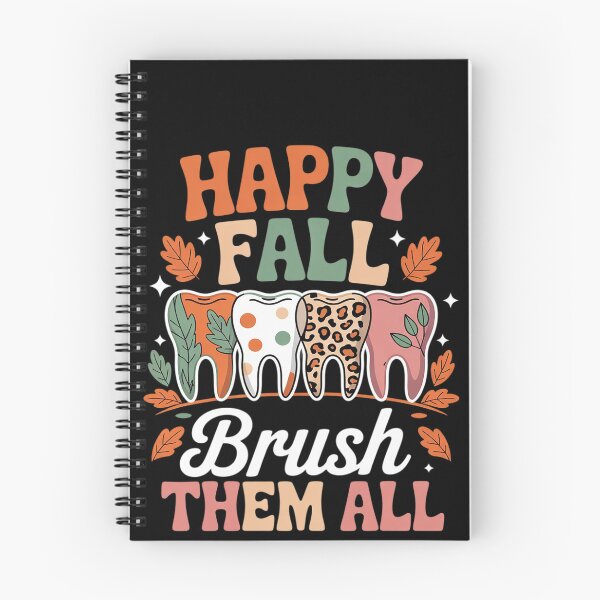Item preview, Happy Fall Brush Them All Tooth Pumpkin Leopard Dental designed and sold by MonsterBuddiess.