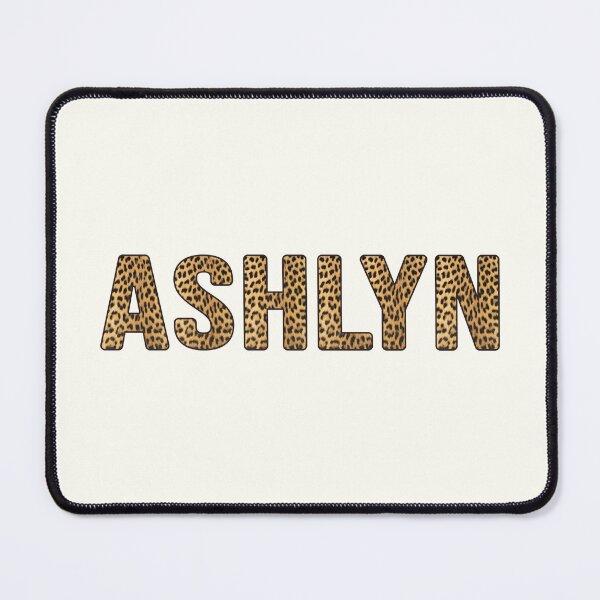 Item preview, Ashlyn Name Leopard Print designed and sold by Jeallan Designs.