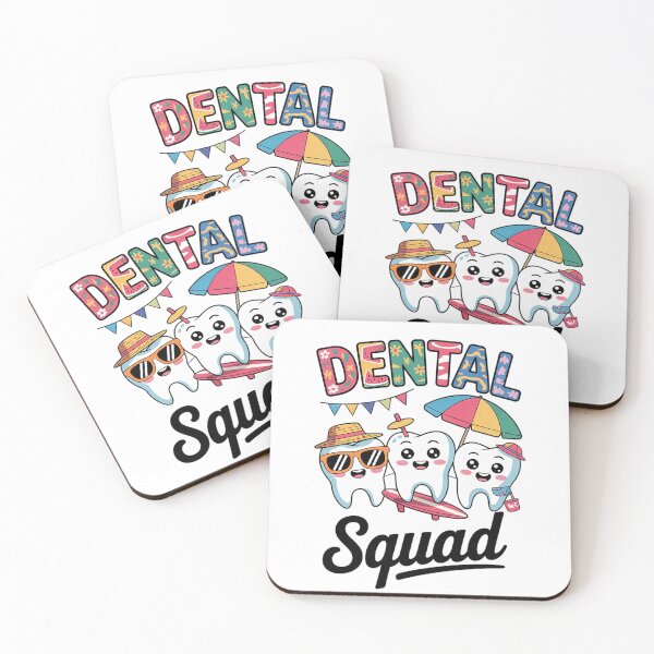 Item preview, Happy Summer Dental Squad Dentist Summer Vacation designed and sold by MonsterBuddiess.