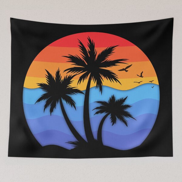 Item preview, Summer, beach, nature, ocean, palms designed and sold by DariusZD.