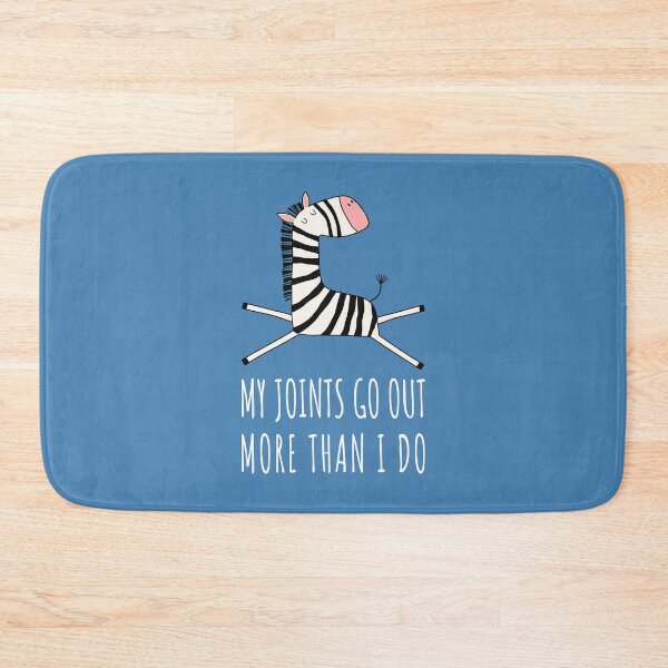 Item preview, Funny EDS Zebra – My Joints Go Out More Than I Do designed and sold by Designs by Jesabee.