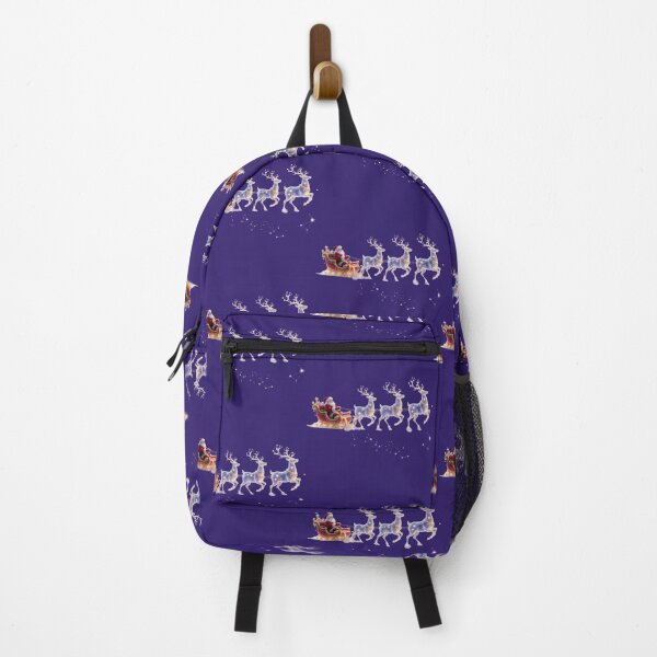 Item preview, Celestial Santa’s Sleigh Ride – Cosmic Christmas Illustration designed and sold by MyTshirtArt.