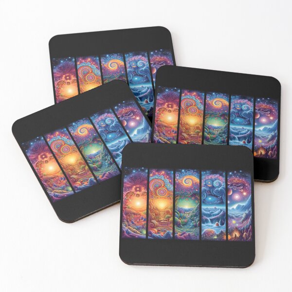 Item preview, 5 Levels of Psychedelic Experience - Shee Digital Art  designed and sold by SheeArtworks.